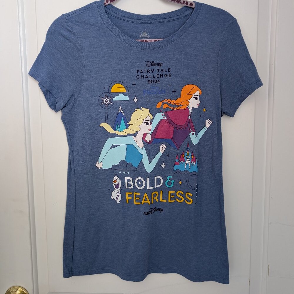 Run Disney Princess Half Marathon 2024 Fairy Tale Challenge Women's Shirt Size S
